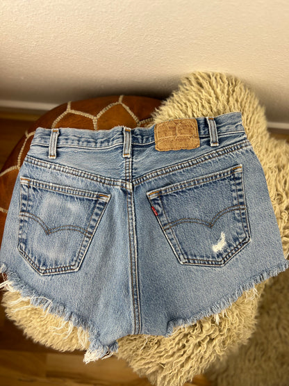 Levis Button Fly Cutoff Shorts