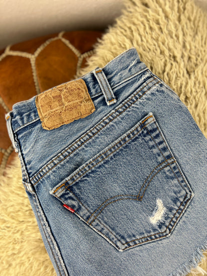 Levis Button Fly Cutoff Shorts