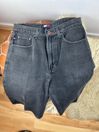 Tommy Jeans Black Bermuda Shorts