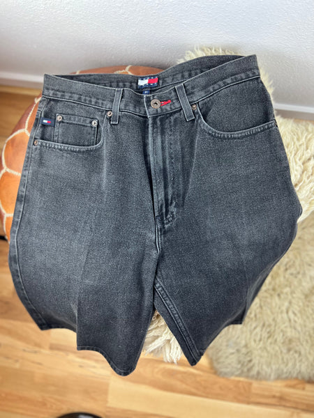 Tommy Jeans Black Bermuda Shorts