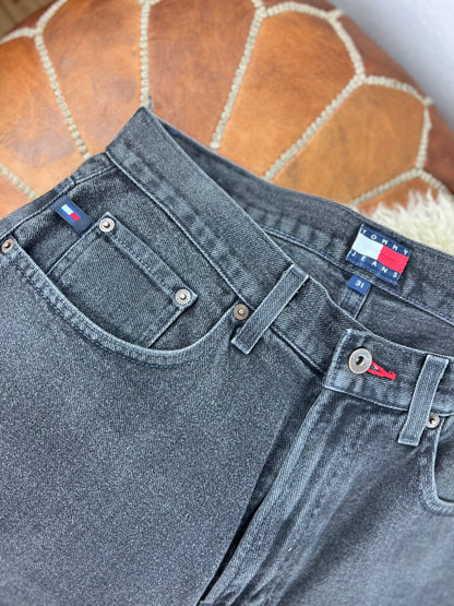 Tommy Jeans Black Bermuda Shorts