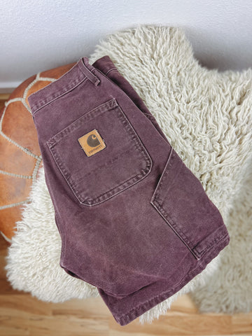 Carhartt Outdoor Maroon Utility Shorts