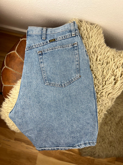 Rustler Light Wash Jean Shorts