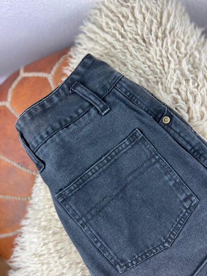 Vintage Bergamo Black High Rise Shorts
