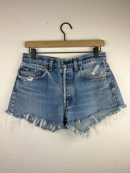 Levis Button Fly Cutoff Shorts