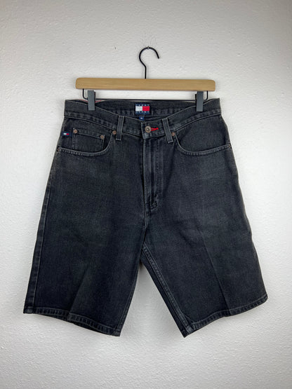 Tommy Jeans Black Bermuda Shorts