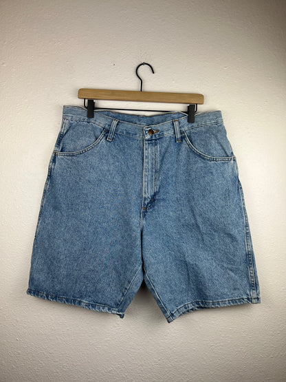 Rustler Light Wash Jean Shorts