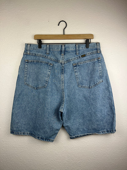 Rustler Light Wash Jean Shorts
