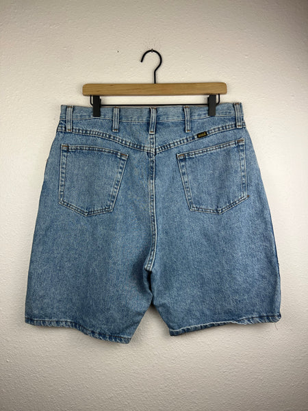 Rustler Light Wash Jean Shorts