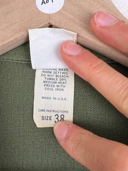 Jantzen 100 Army Green Chore Top Jacket