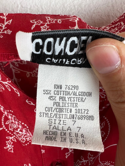 California Concepts Bandana Mini Dress
