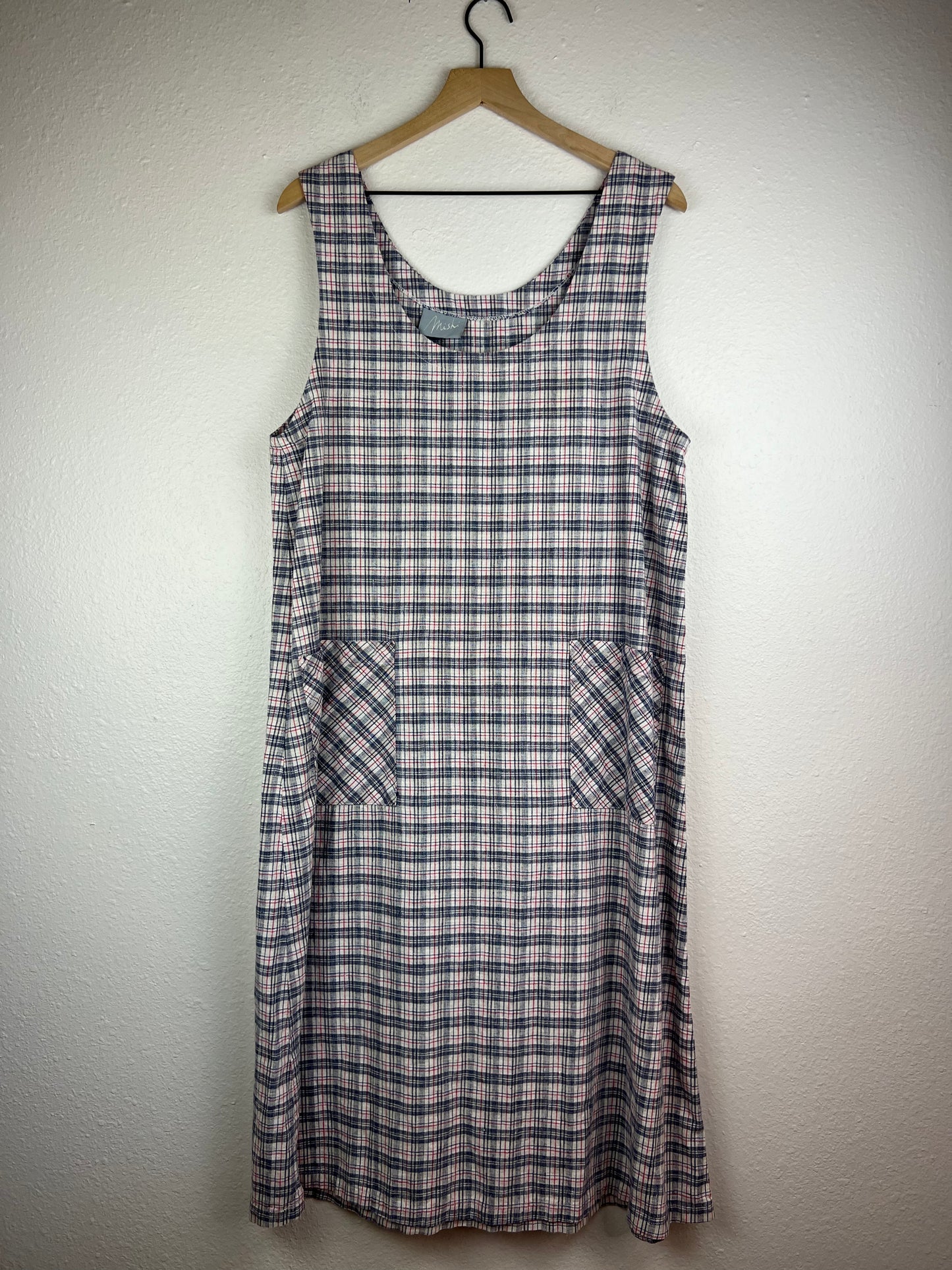 Mishi Plaid Chore Dress