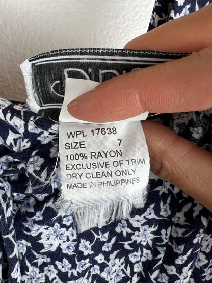 90s Floral Mini Dress