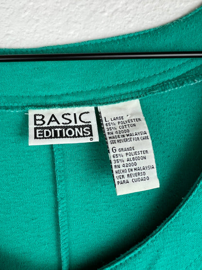 Basic Editions Teal Romper