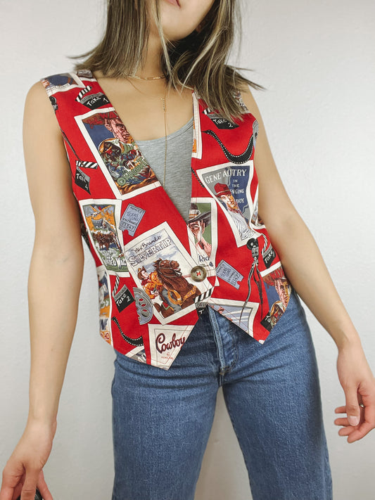 Cowboy Hollywood Films Vest