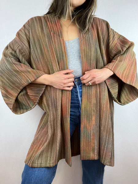 Handwoven Kimono Duster