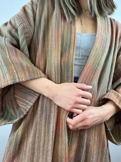 Handwoven Kimono Duster