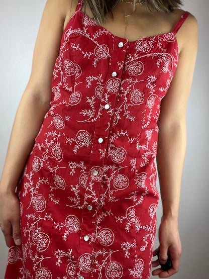 California Concepts Bandana Mini Dress