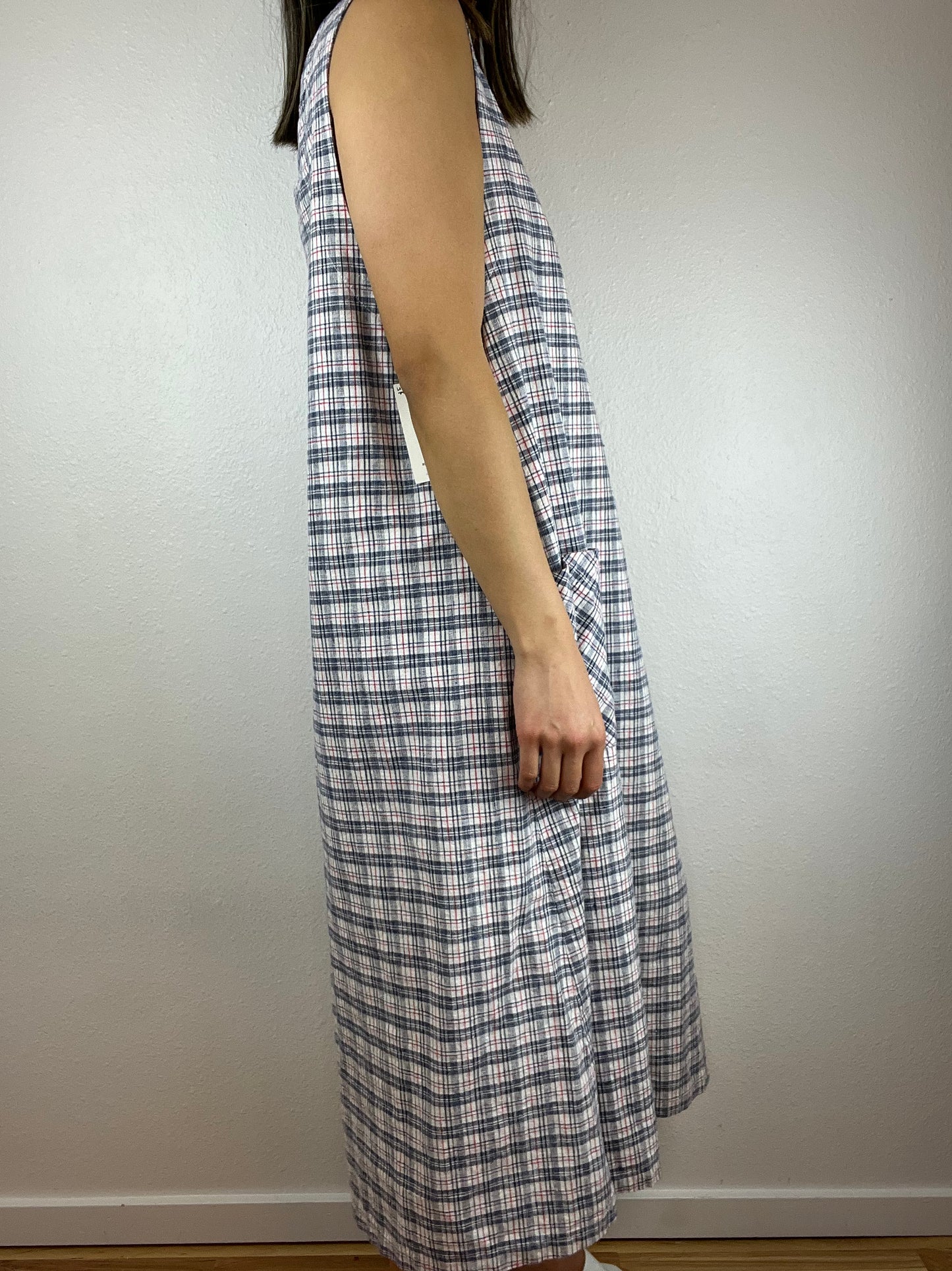 Mishi Plaid Chore Dress