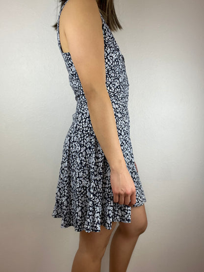 90s Floral Mini Dress