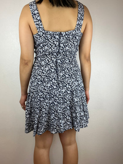 90s Floral Mini Dress