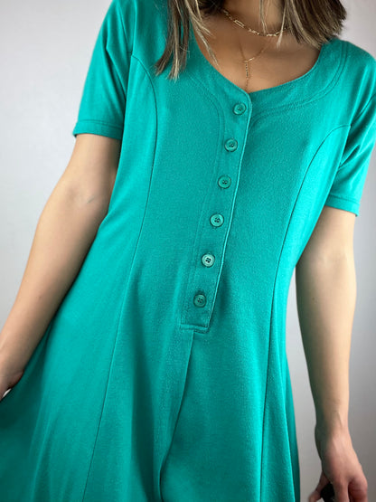 Basic Editions Teal Romper