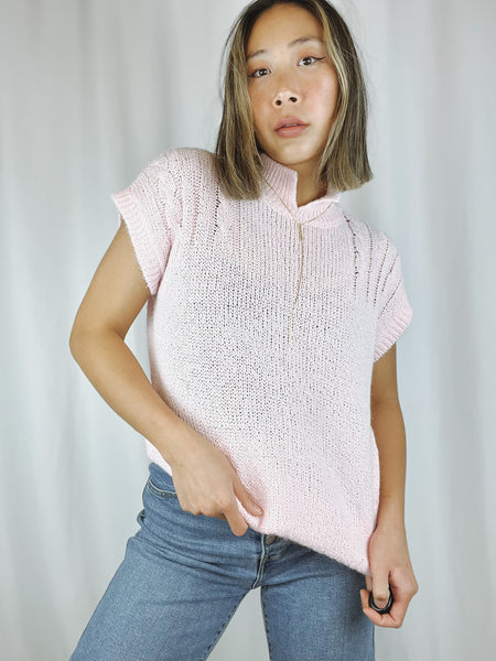 SALE Short Sleeve Sweater Top