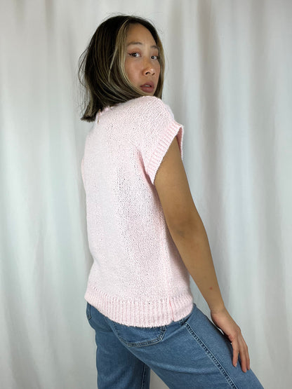 SALE Short Sleeve Sweater Top