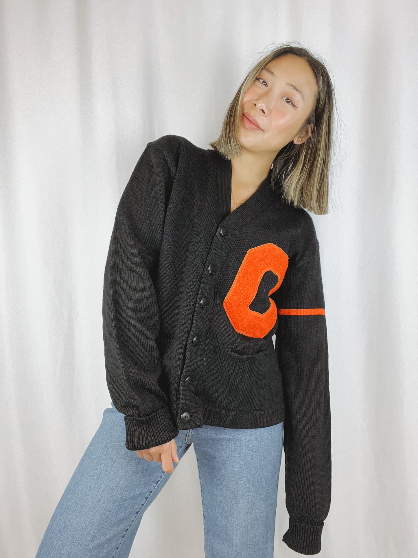 1940-60s Oregon State university Letterman Cardigan