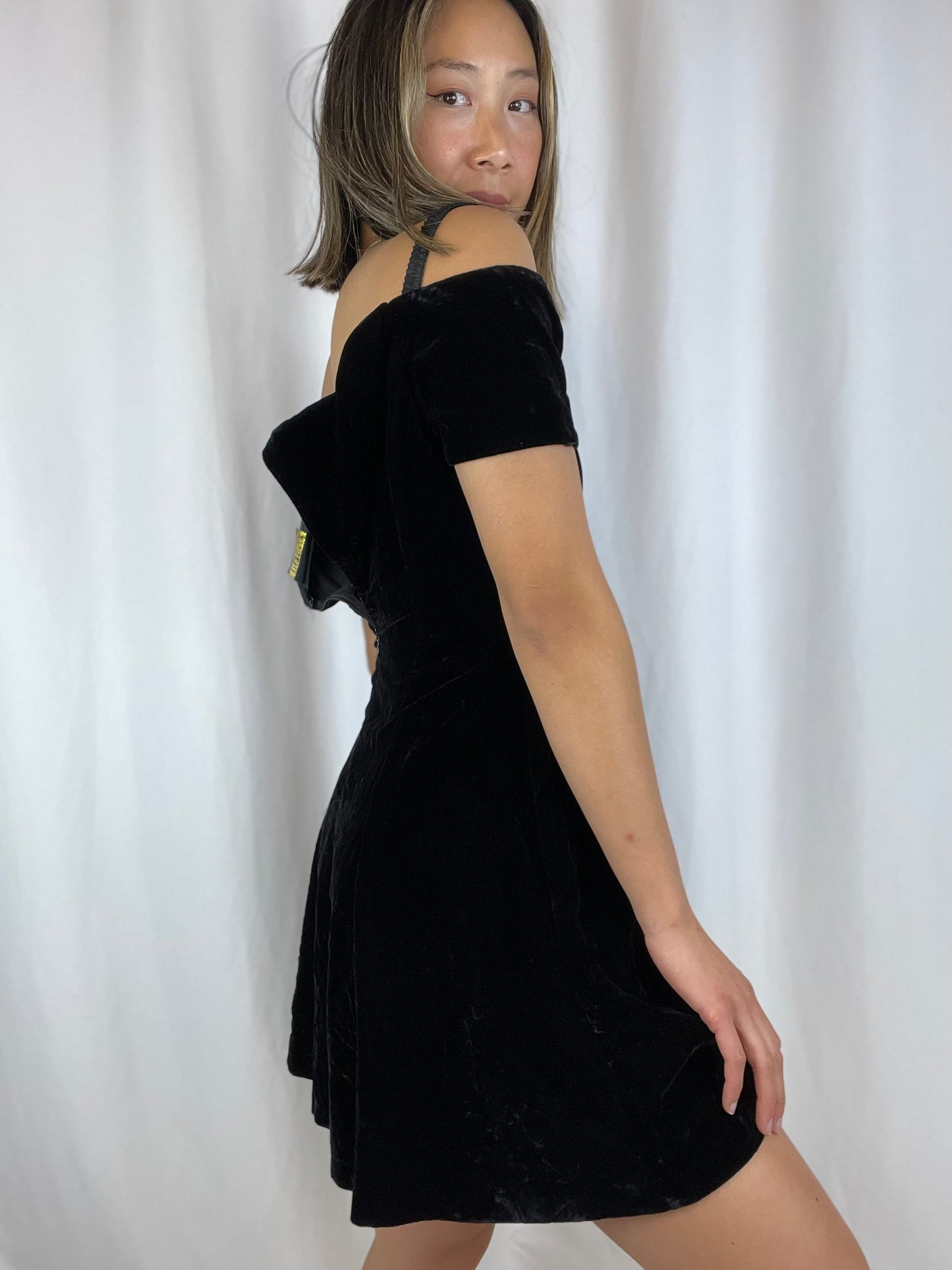 SALE Velvet Mini Dress