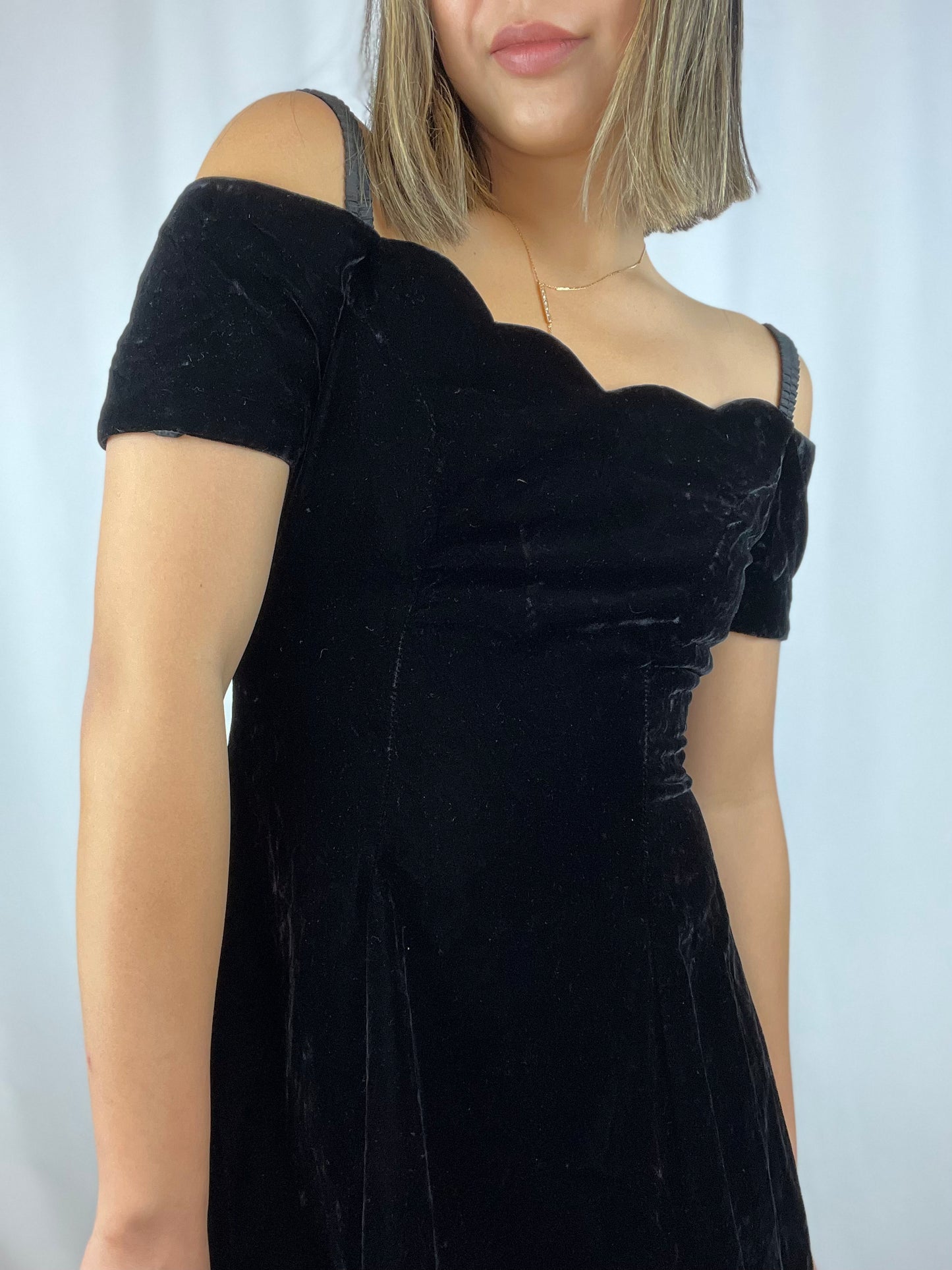 SALE Velvet Mini Dress