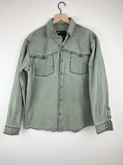 Kakadu Button Up Long Sleeve Top