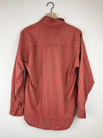 Striped Long Sleeve Button Up