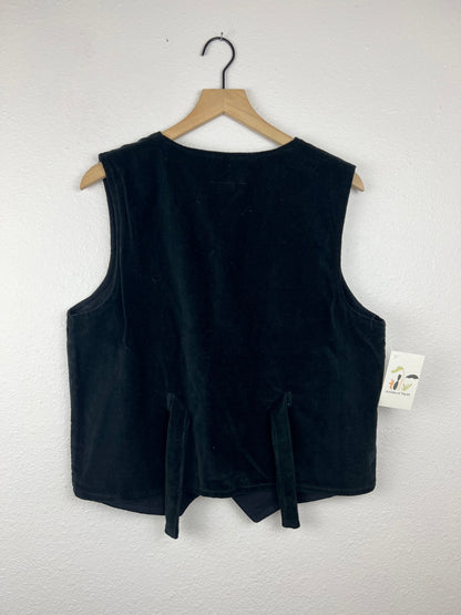 Velvet Holiday Cheer Vest