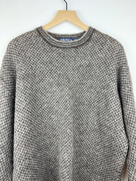 Nautica 100% Wool Pullover Sweater
