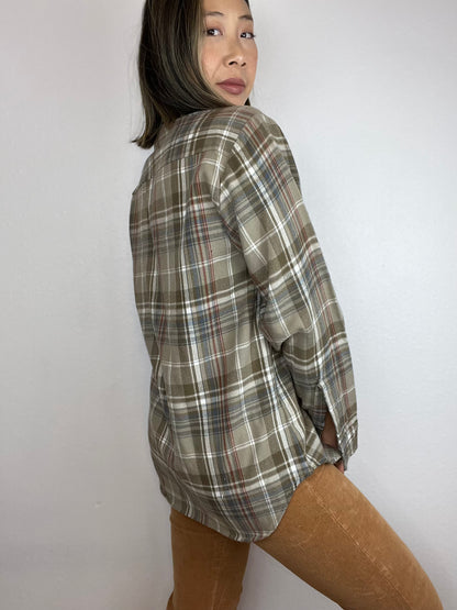 Arrow Button Up Long Sleeve