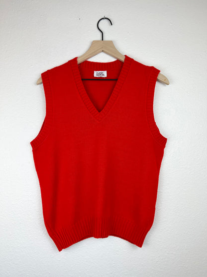 Vintage Red Sweater Vest