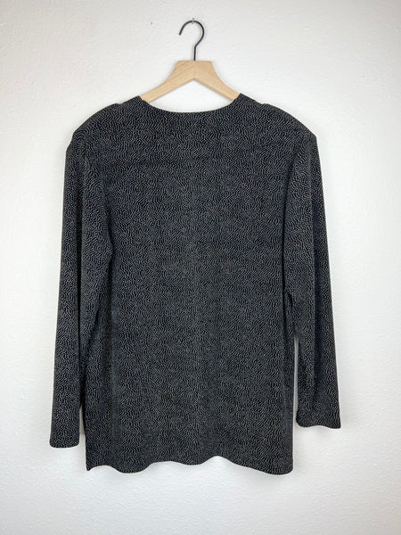SALE Sparkly Open Cardigan Top