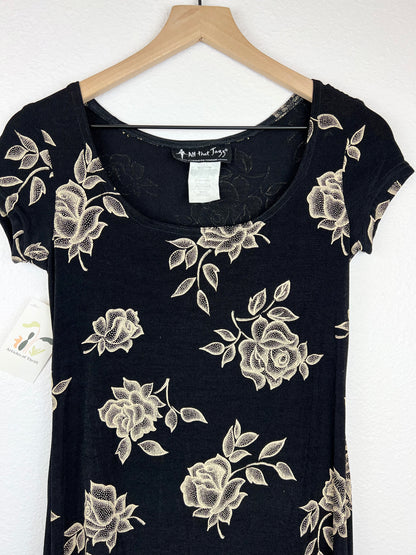All That Jazz Floral Mini Dress