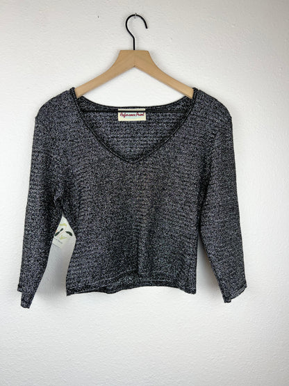 Sparkly 3/4 Sleeve Top