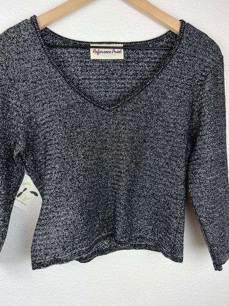 Sparkly 3/4 Sleeve Top
