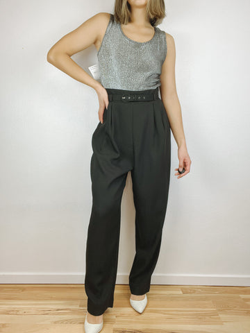 Sparkly Belted Jumpsuit