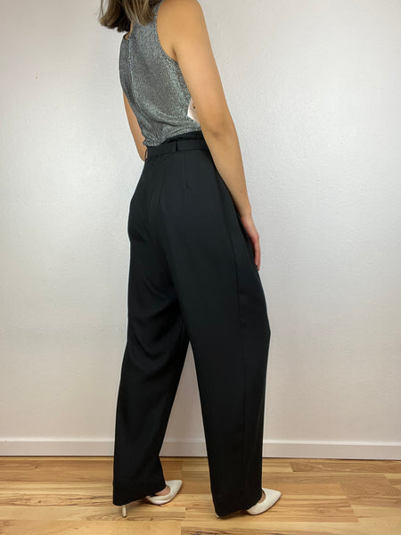 Sparkly Belted Jumpsuit