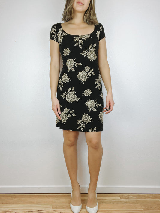 All That Jazz Floral Mini Dress