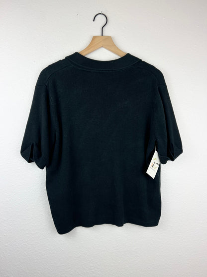 SALE Beaded Button Up Sweater Top