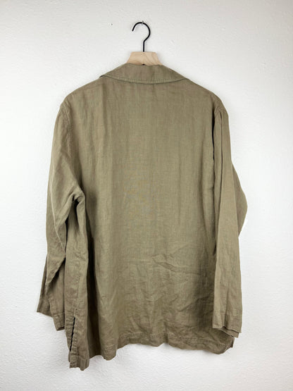 Chico's Linen Button Up