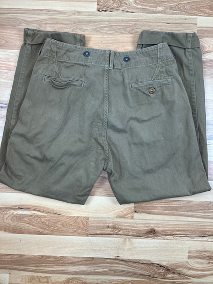 SALE Levis Khaki Jeans with Suspender Buttons