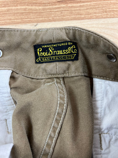SALE Levis Khaki Jeans with Suspender Buttons