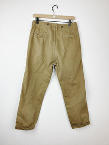 SALE Levis Khaki Jeans with Suspender Buttons