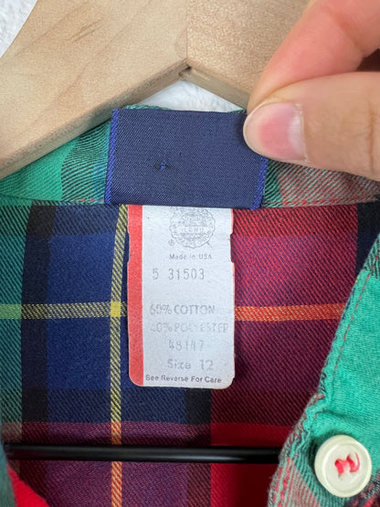 Koret Plaid Button Up
